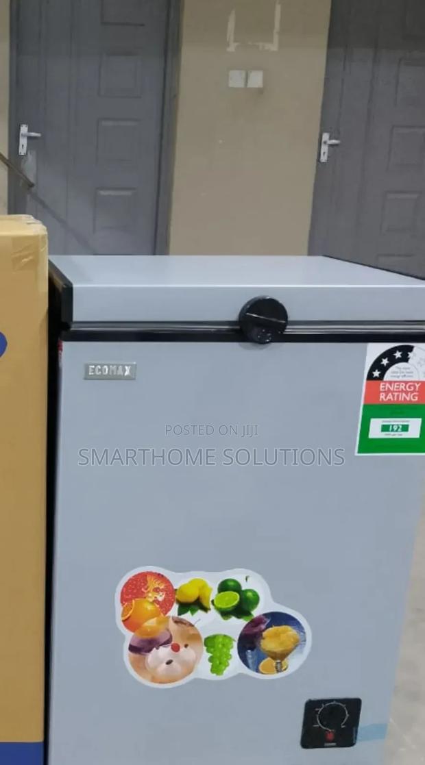 Ecomax 109 Litres Chest Freezer Grey Er-109l