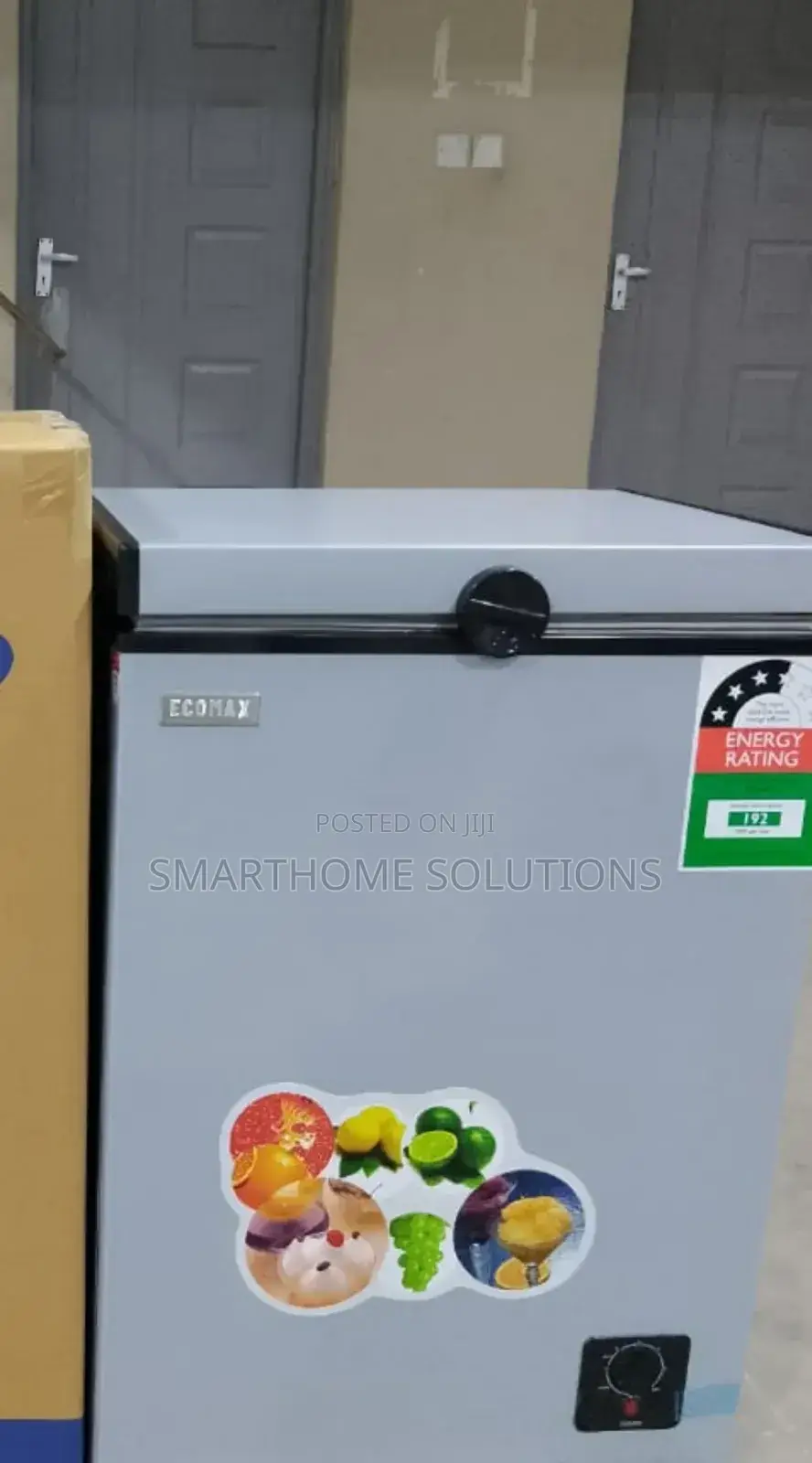 Ecomax 109 Litres Chest Freezer Grey Er-109l