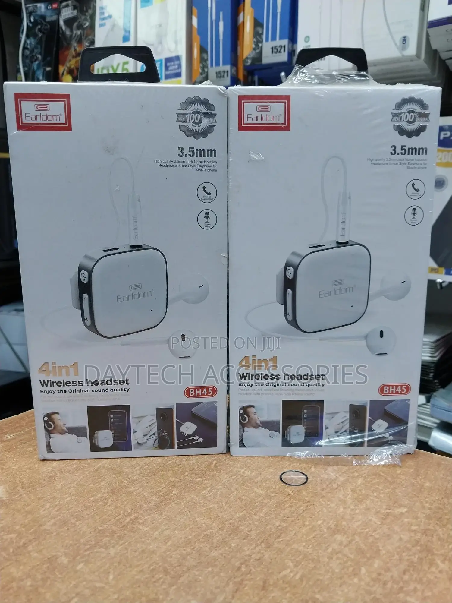Earldom Wireless Headset Bluetooth Audio Receiver Et-Bh45