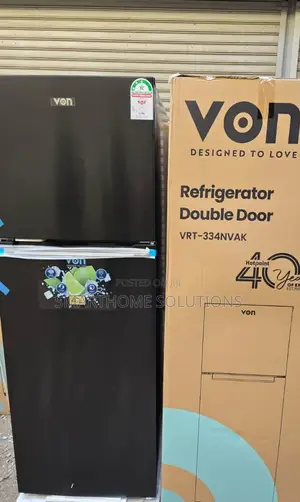 Von 334 Litres No Frost Two Door Refrigerator v-Nf-334dd