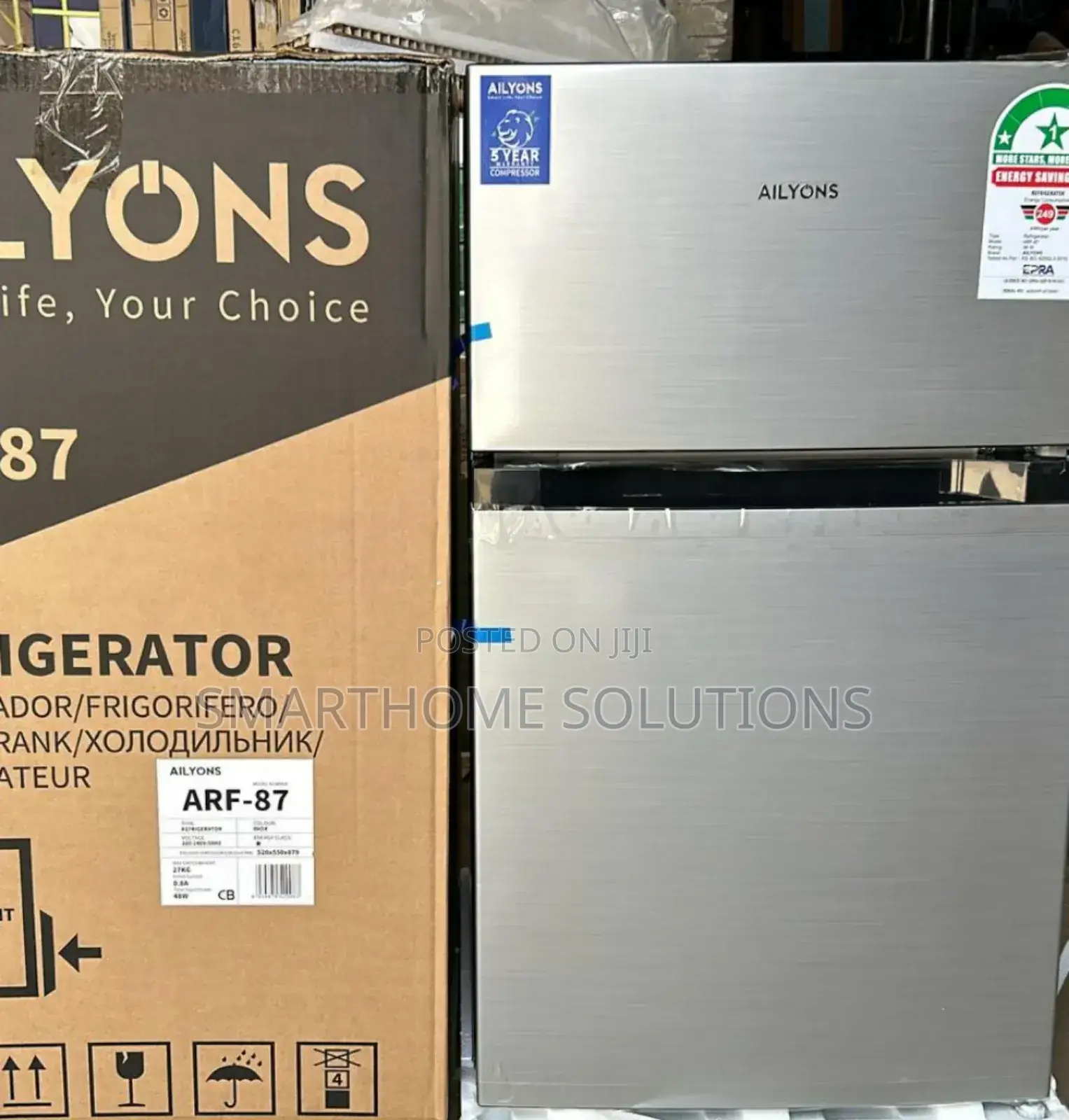 90l Double Door Ailyons Refrigerator Afr-90l