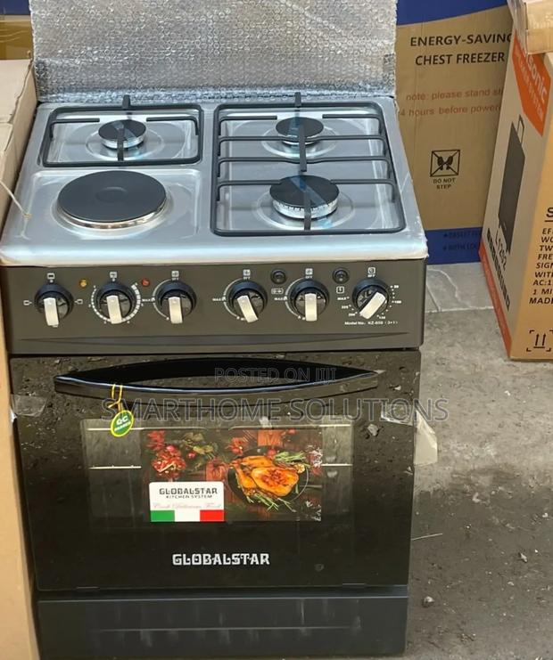 60*60 Globalstar 3+1 Standing Cooker Plus Electric Oven Gc3