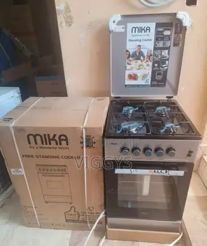 Mika Full All Gas Free Standing Gas Cooker- 50*60,.