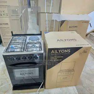 Ailyons 3 Gas +1 Electric Plate Standing Cooker at M.