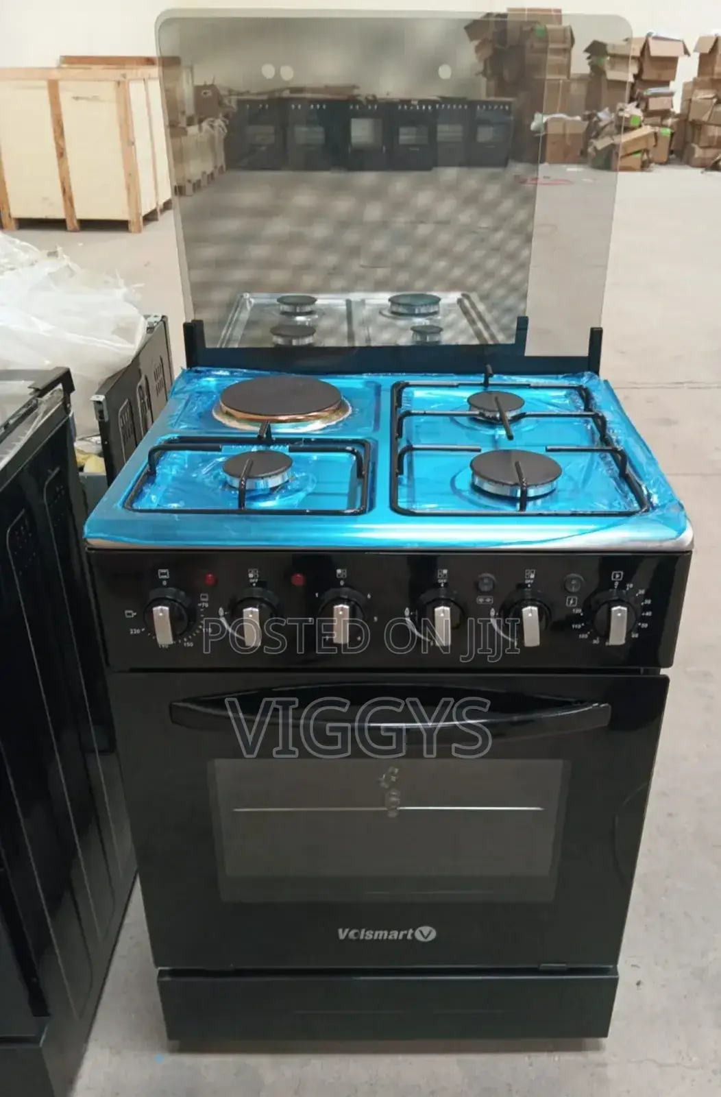 50 by 55 Volsmart 3+1 Standing Cooker With Electric Oven