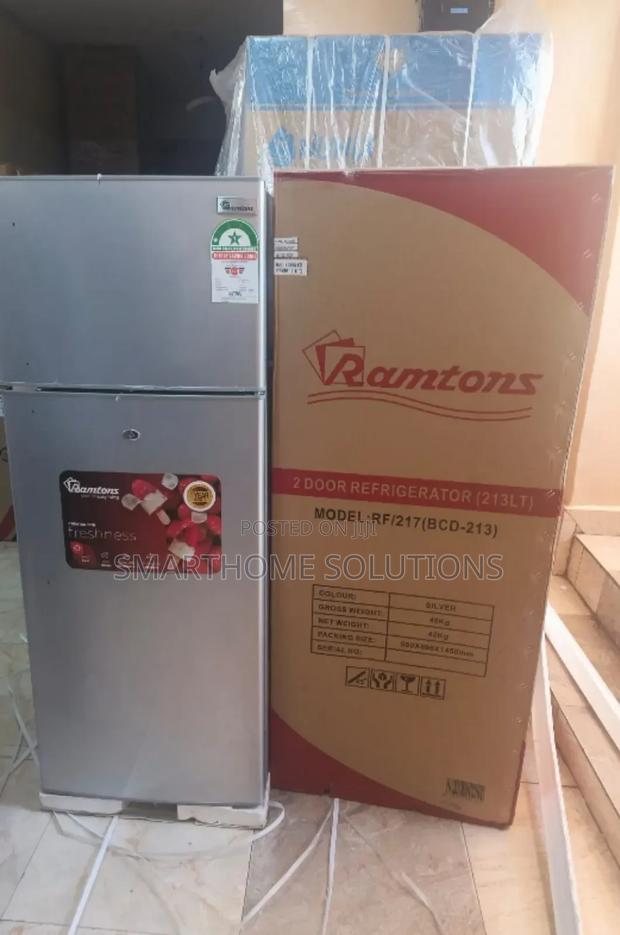 Ramtons Double Door Direct Cool Fridge 213l Rf/213l-F