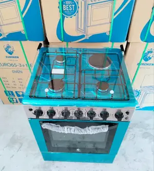Euroken 60 by 65 3+1 Free Standing Cooker With Electric Oven