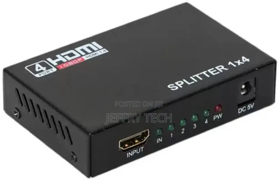 Lipiworld Tv-Out Cable Hdmi Splitter 1 in 4 Out Full Hd 1080