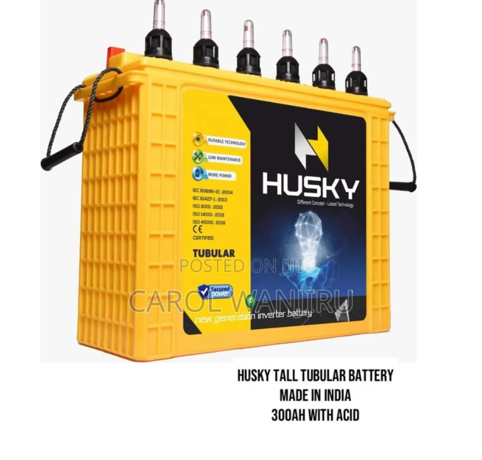 300ah Husky Tubular Solar Battery