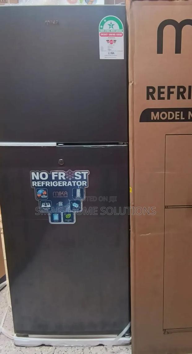 Mika 202litres No Frost Two Door Refrigerator M/202l-DDR