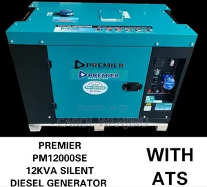 12kva Generator With Ats /10kva Premier Silent Generator