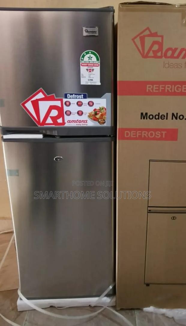 Ramtons 138l Double Door Refrigerator Rm-Dd-138l-Fr