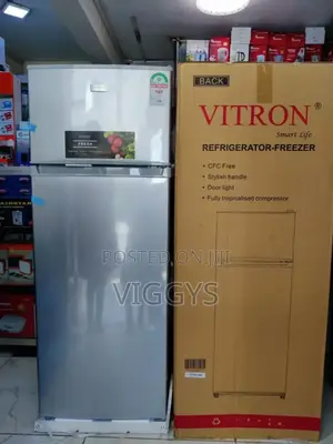 *Vitron 208 Litres Double Door Fridge