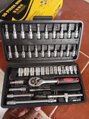 New 46 Pcs Socket Wrench Spanners Set