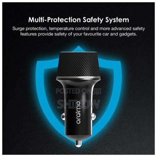 Oraimo 15 15.5 Car Adapter (With Cable) - main view