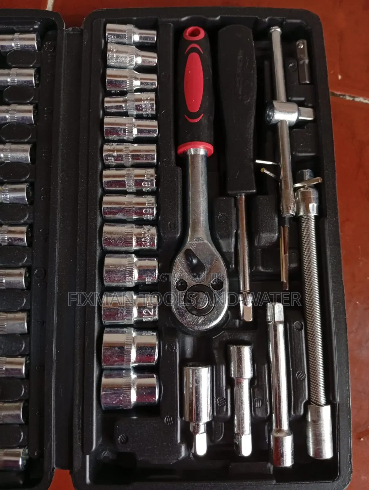 Chrome Socket Set 16 Pcs Screw Driver Set
