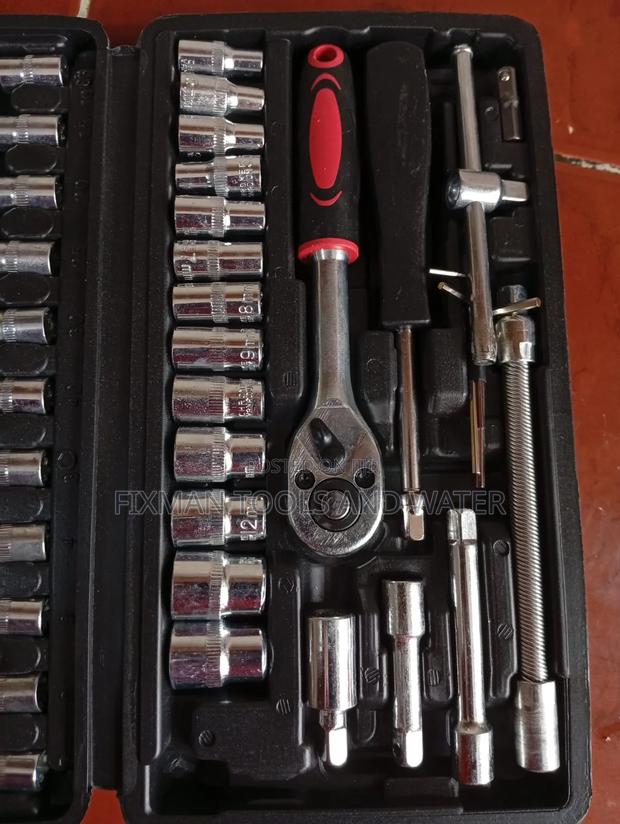 Chrome Socket Set 16 Pcs Screw Driver Set - thumbnail 2