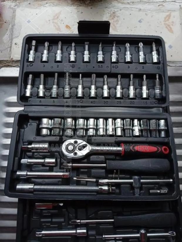 Chrome Socket Set 16 Pcs Screw Driver Set