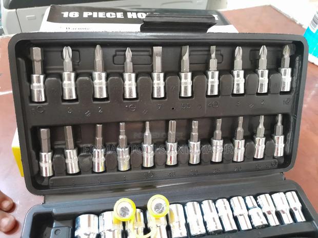 New Vanadium 46 Pcs Socket Wrench Spanners Set - thumbnail 2