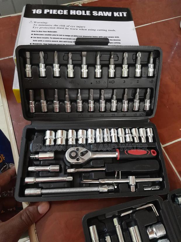 Mechanical Spanners 46 Pcs Socket Spanner Set - main view