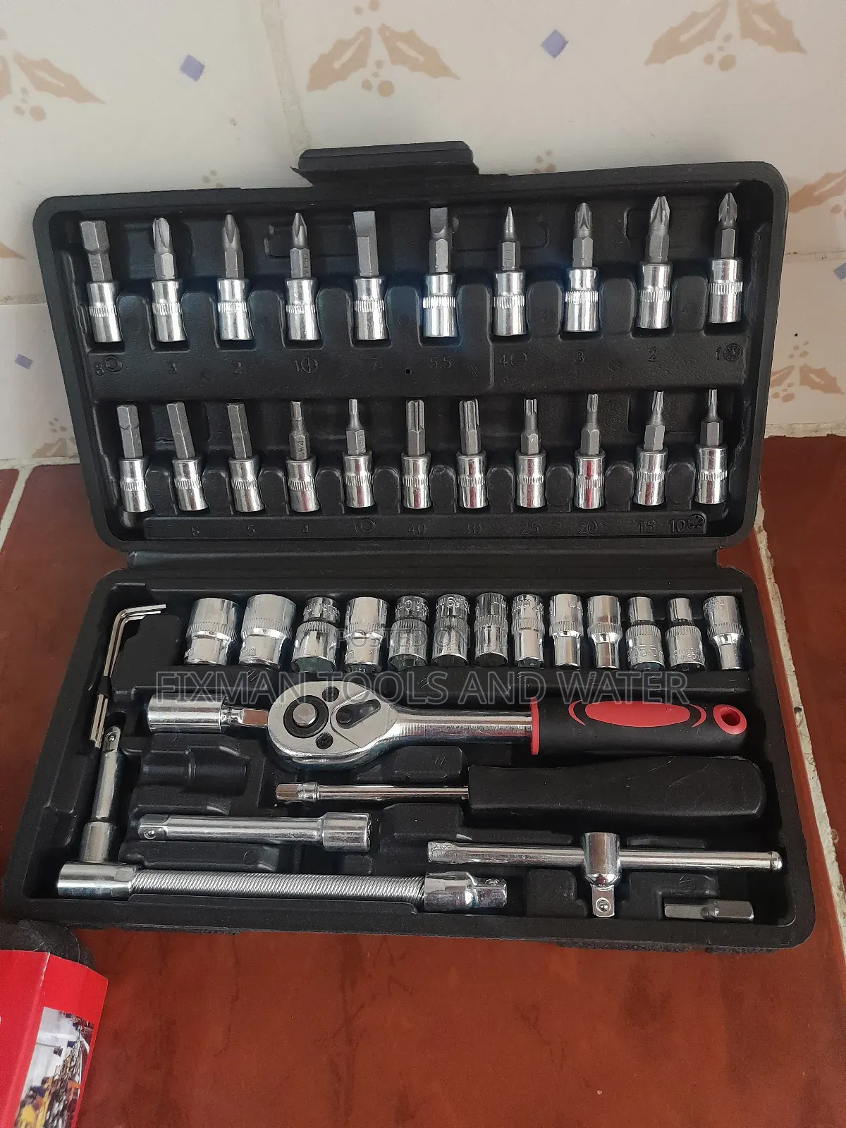 Socket Wrench Spanners Set 46 Pcs