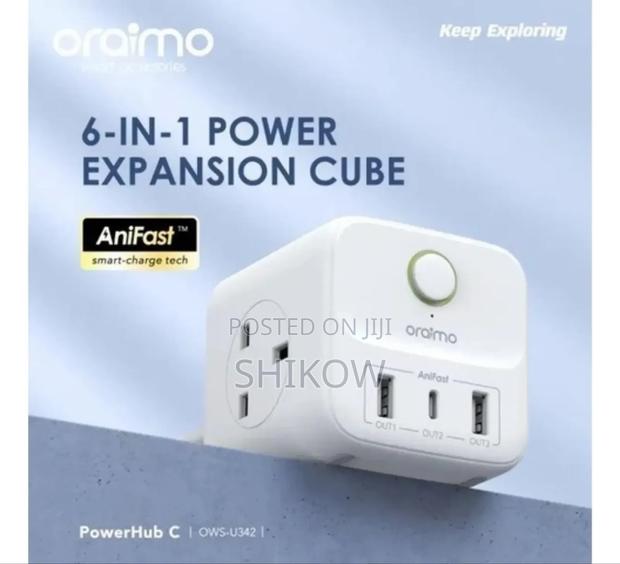 Oraimo Powerhub C 6 in 1 Cube (U342) - main view