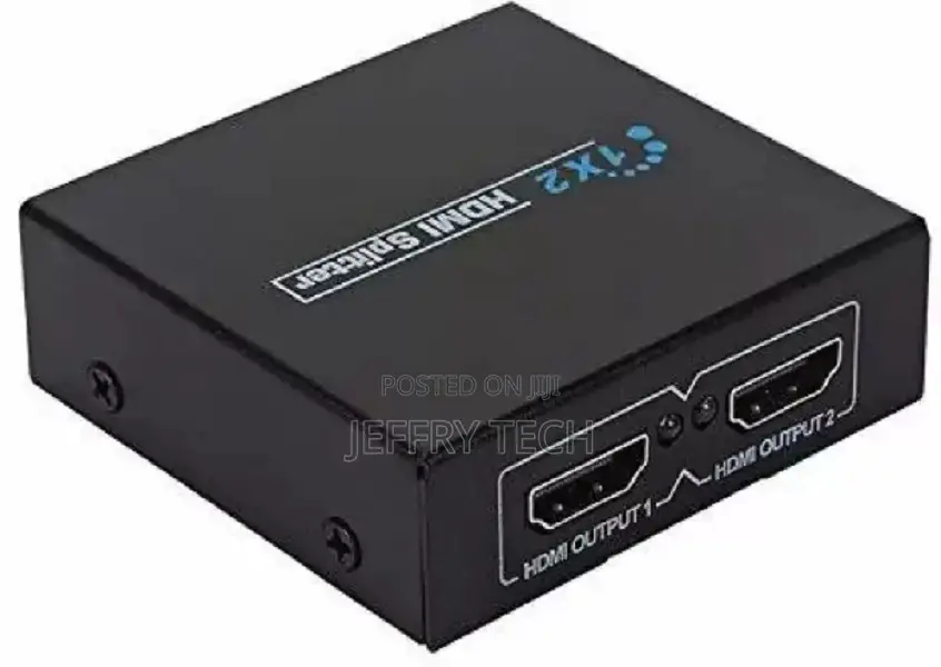 Revals Tv-Out Cable 1x2 Hdmi Splitter 2 Ports, Hdmi Splitter