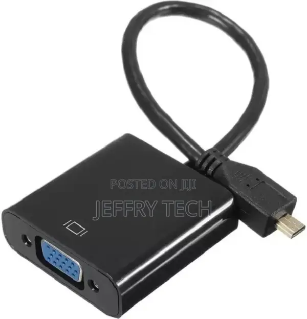 Lipiworld Tv-Out Cable Micro Hdmi Male to Vga Female Video C