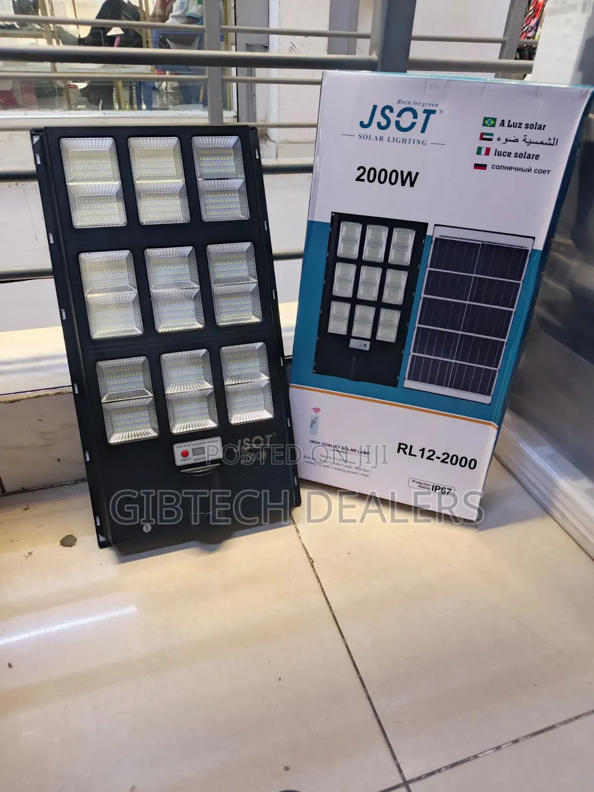Jsot 2000watts Security Solar Street Lights