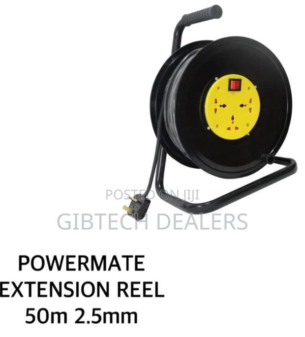 Powermate Extension Reel 50m 2.5mm Electrical Cable