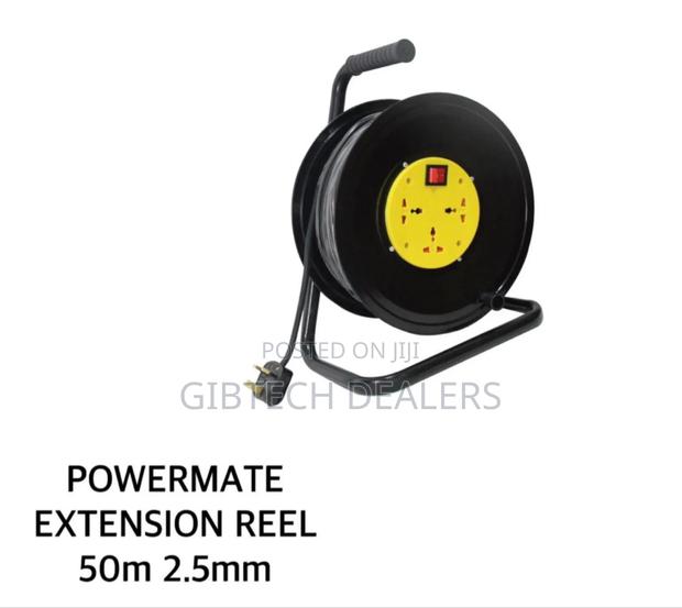 Powermate Extension Reel 50m 2.5mm Electric Cable