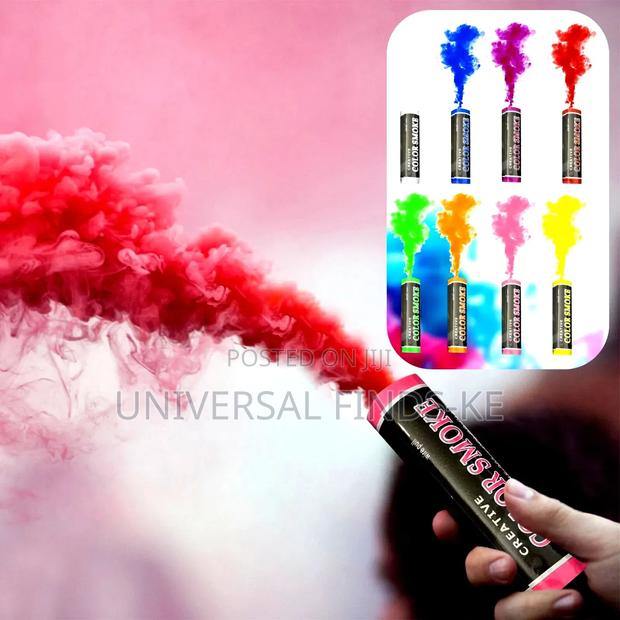 Color Smoke Effect Canister – Vibrant Colored Smoke For Photos And Etc