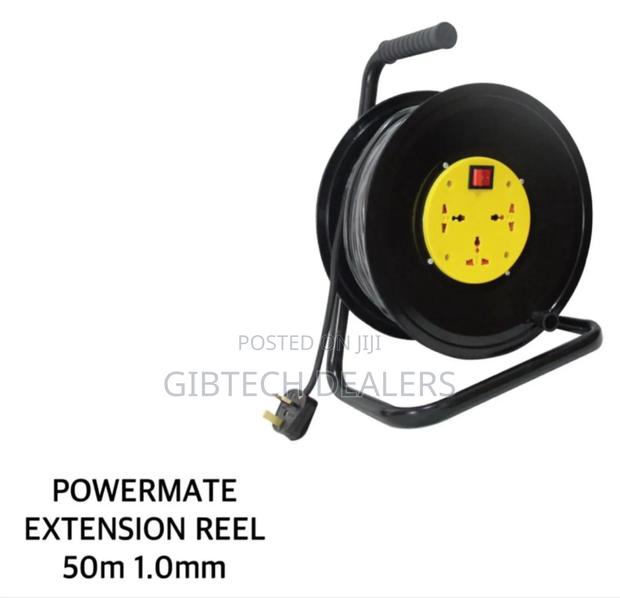 50m 1.0mm Powermate Extension Reel Power Cable