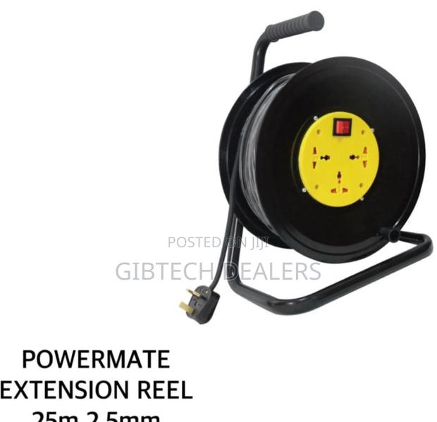 Powermate Extension Reel 25m 2.5mm Electrical Cable