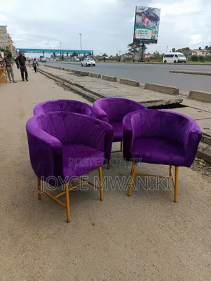 Manicure Seats, or Styling Seats Purple 