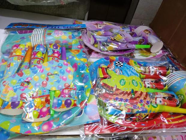 Cartoon-Themed Birthday Decor Set. - thumbnail 2