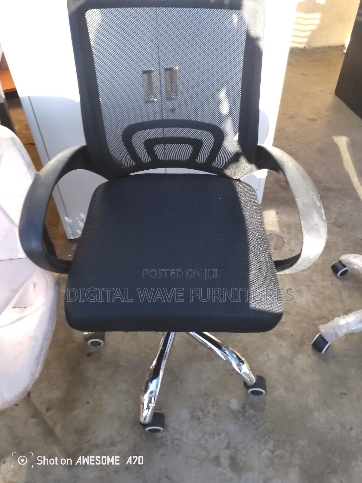 Black Fine Office/Study/Staff Chair