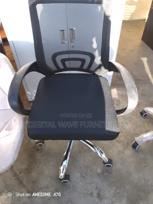 Black Fine Office/Study/Staff Chair