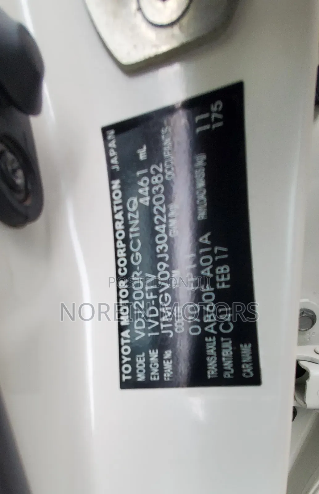 Toyota Land Cruiser 2018 Off white