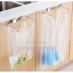 Metallic Trash Bag Hanger Metallic Trash Bag Hanger