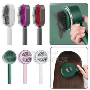 Smoothing Self Cleaning Massage Comb Hair Comb Brush