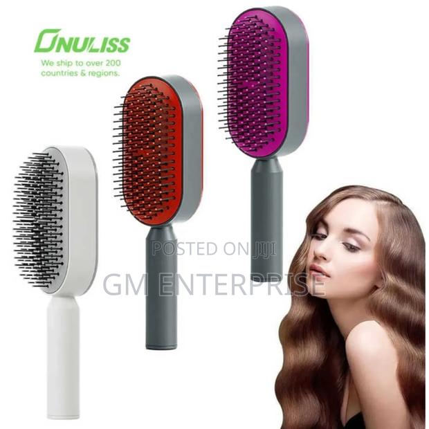 Self Cleaning Massage Comb*Hair Brush*