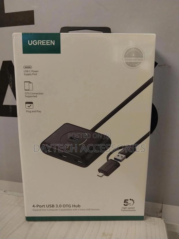 Ugreen 4-Port Usb3.0 Hub Usb-C Usb-a 2-in-1 Interface 1m - thumbnail 2