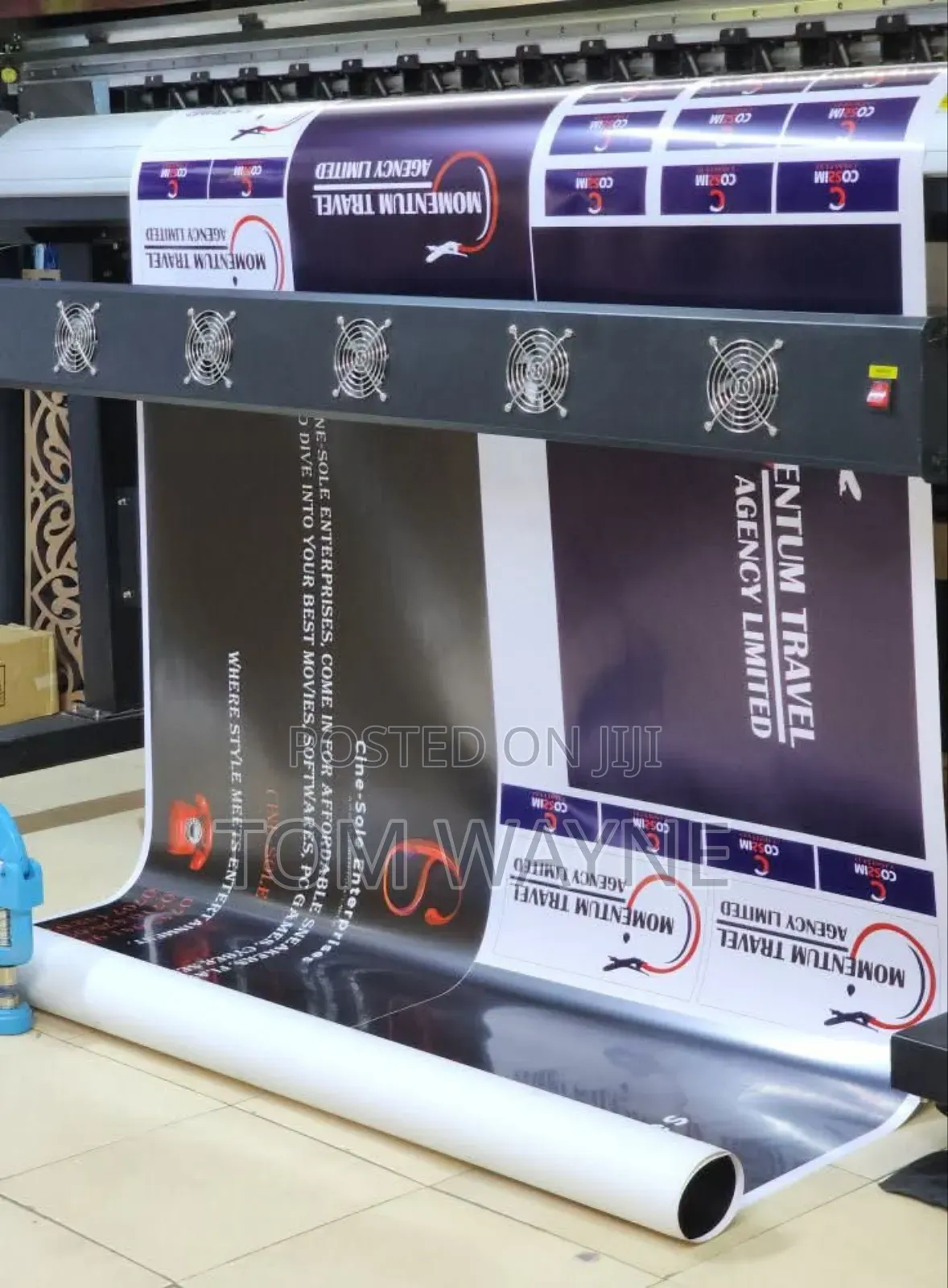 Printed Banners With Eyelets to Hang