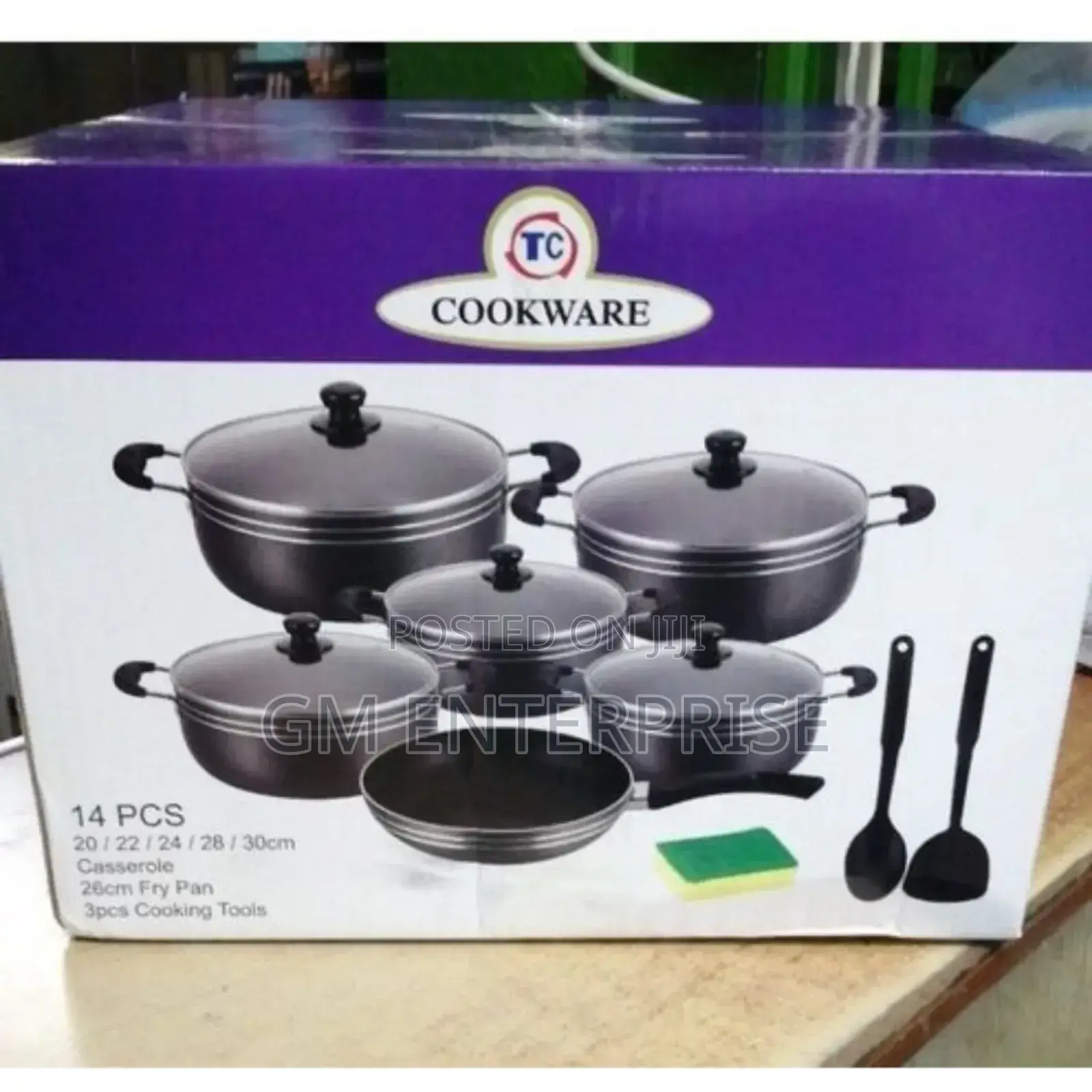 Original Tc 14 PCS Nonstick Cookware Set