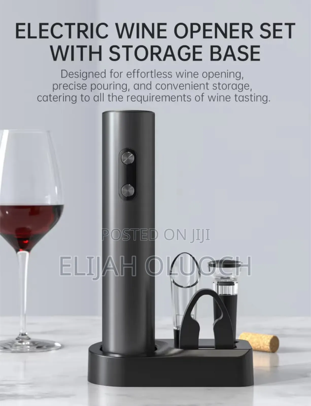 Electric Wine Opener Set