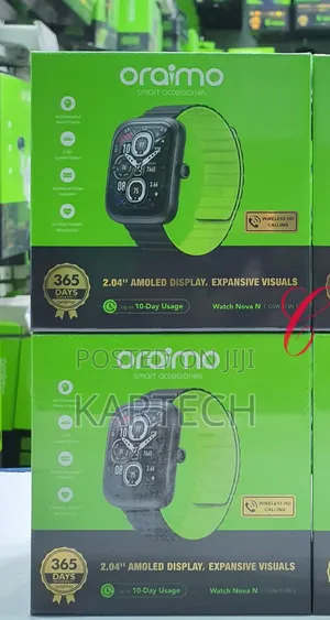 Oraimo Watch Nova N Osw-813n 2.04" Amoled Smart Watch
