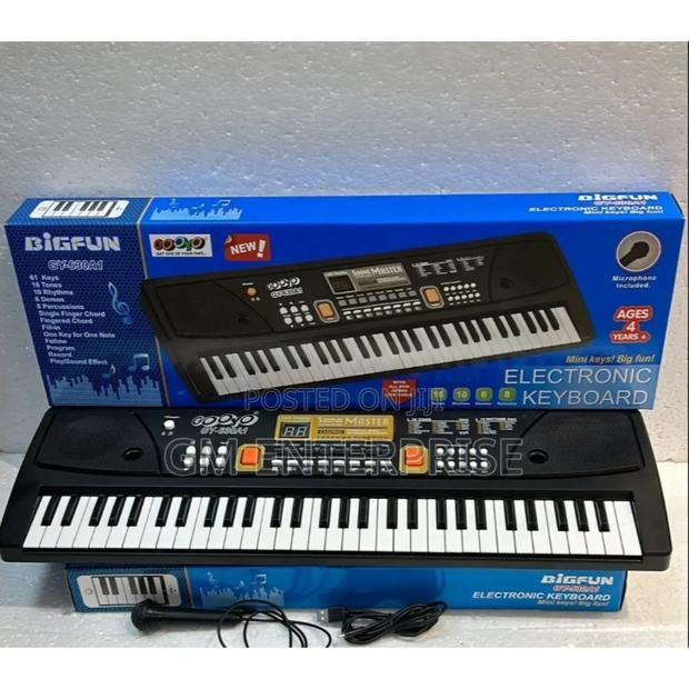 61 Keys Piano/Keyboard With Usb Cable for Kids