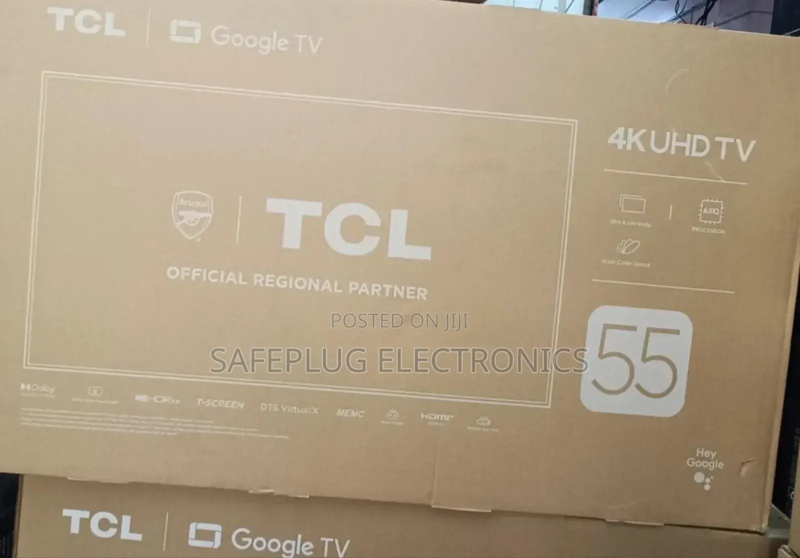 TCL 55p755 55 Inch Smart Uhd / HDR Google Tv Frameless