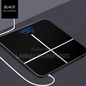Black Smart Digital Electronic Body Scale
